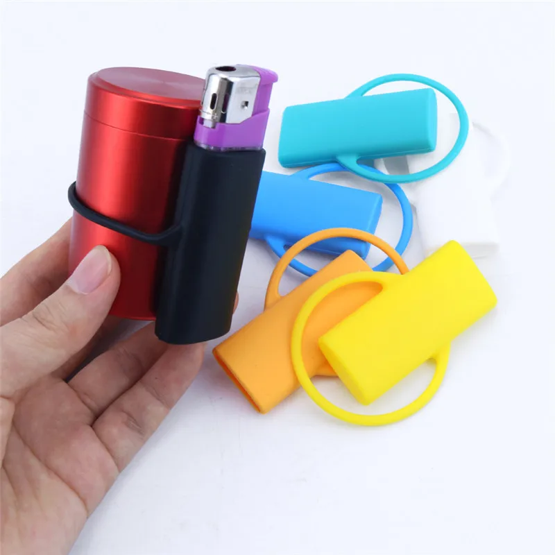 1 Silicone Lighter Protective Cover Lighter Cover Case Bag Lighter Case Cover Lighter Cigarette Case Box Lighter Integrated Bag