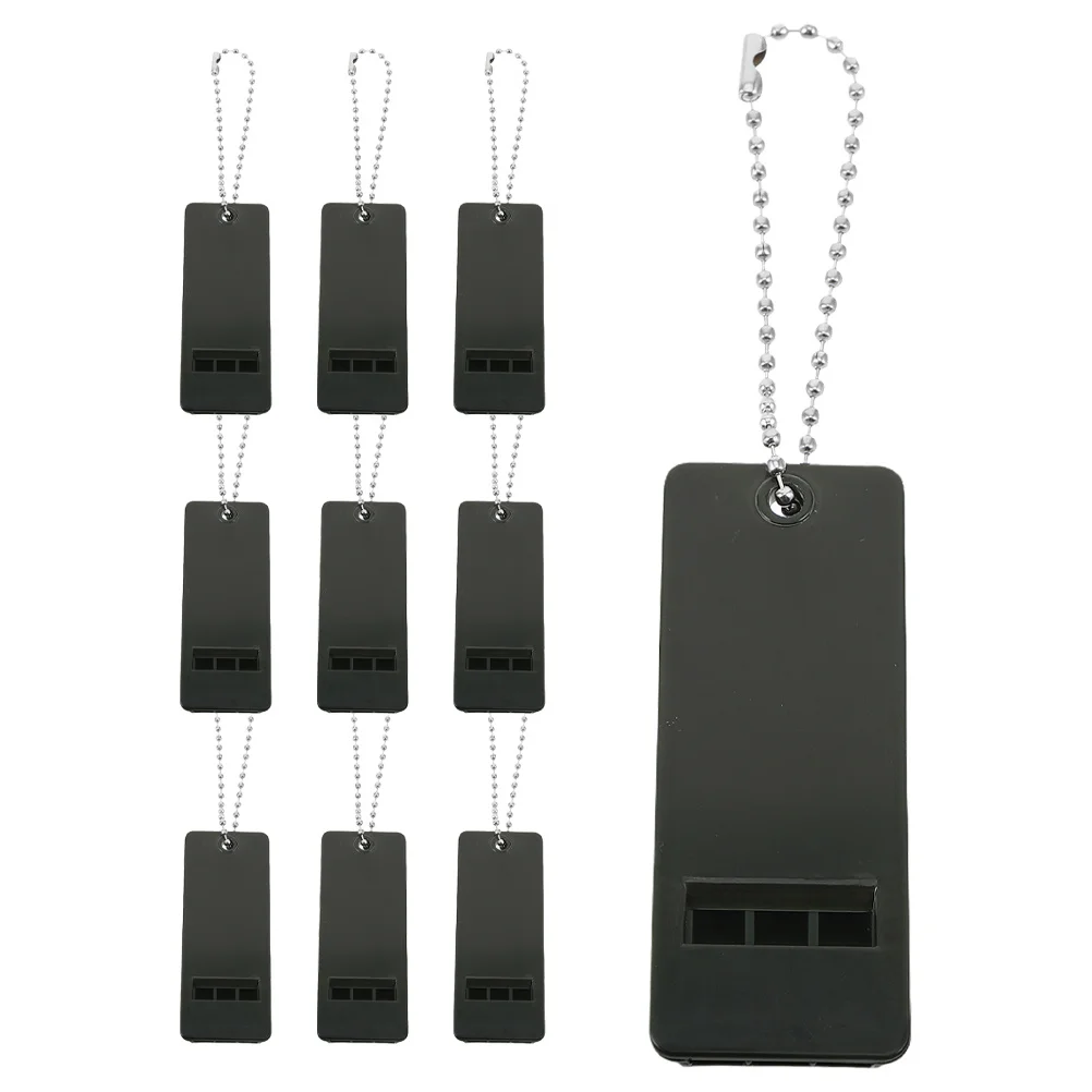 10Pcs Outdoor Survival Whistles High Volume Loud Emergency Signal Safety Whistles for Hiking Camping Backpacking