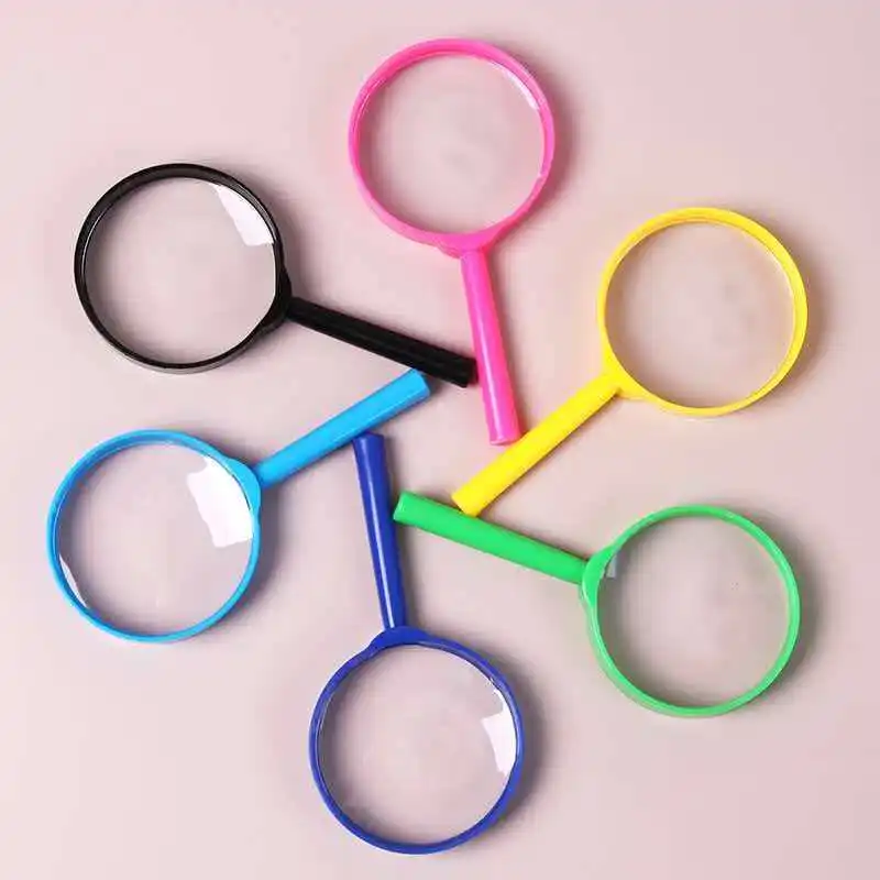 3PCS Magnifying Glass for Kids Teens Boys Girls Hobbies and Science Reading Outdoor Observation Classroom Prizes Party Favors