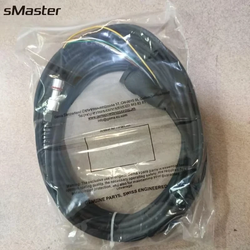 1007964 Gun cable complete 6M For Ge ma GM02 Manual Powder Coating Gun