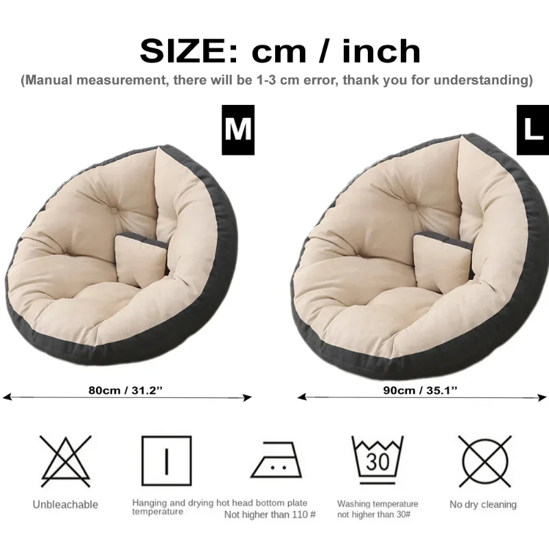 Kursi Bean Bag dewasa, dengan pengisi multi-fungsi Sofa malas lipat Gaming alas kasur Futon kursi malas dekorasi nyaman image 5