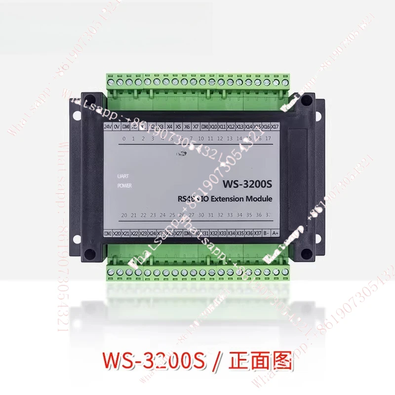 RS485 input and output MODBUS protocol RTU expansion IO expansion Analog expansion PLC module