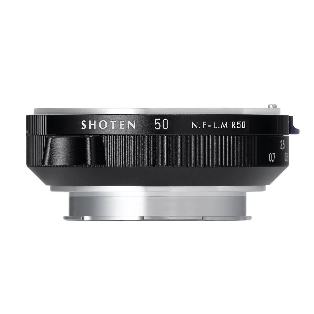 SHOTEN NF to LM R50 Lens Adapter Rangefinder Focus 50mm for Nikon F AI to Leica M M1 M3 M6 M9 M10 M240 M-P