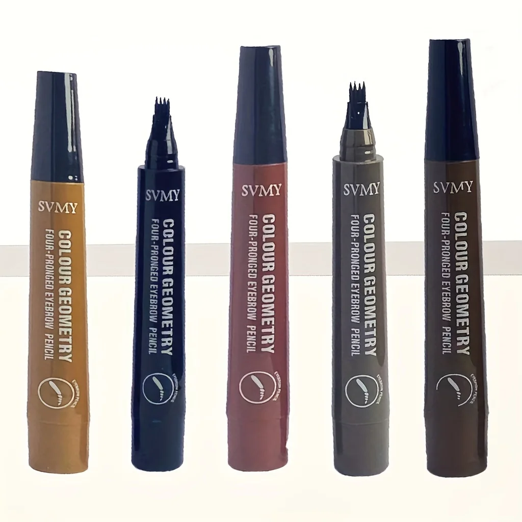 ウォータープルーフリキッドアイブロウペンシル - 長持ちし、滑らかな塗り心地で自然な眉の形を作り、すべての肌タイプに適しています