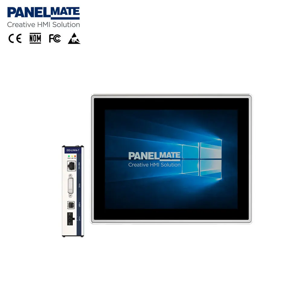 15-дюймовый 4:3 ATEX IP65 водонепроницаемый взрывозащищенный емкостный сенсорный экран для приложений пищевого производителя