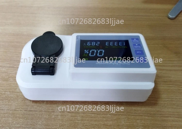 JK-TB95 مقياس السكر الرقمي عالي الدقة لسطح المكتب، شاشة ملونة، جهاز اختبار سكر الفاكهة