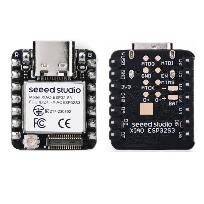 1-10 SZT. PŁYTKA ROZWOJOWA XIAO ESP32C3/S3 Seeed Studio ESP32 32-bit RISC-V Niskoenergetyczny Bluetooth WiFi XIAO ESP32S3/XIA0 ESP32 C3 — zdjęcie produktu 3