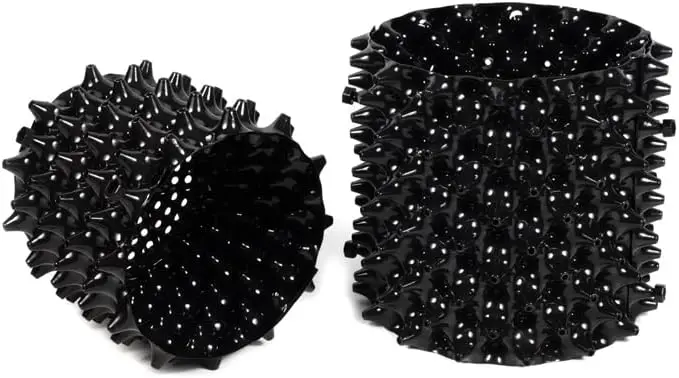 

Горшки для растений с воздушной аэрацией объемом 3 галлона, черные пластиковые контейнеры для рассады 10x10 дюймов для садовых овощей