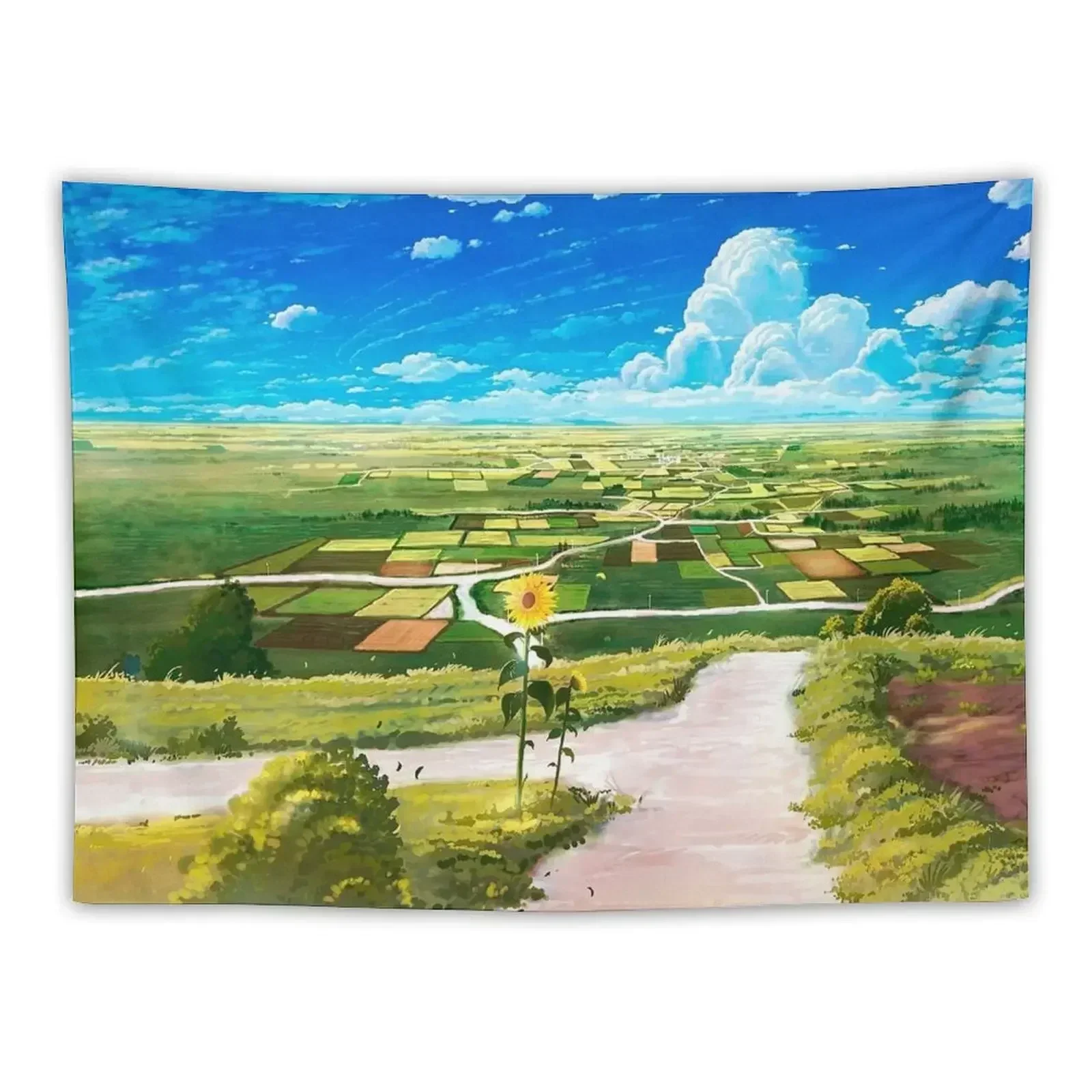 

Anime Farm Landscape Tapestry Decor Home Decorative Paintings Home Decorating Tapestry