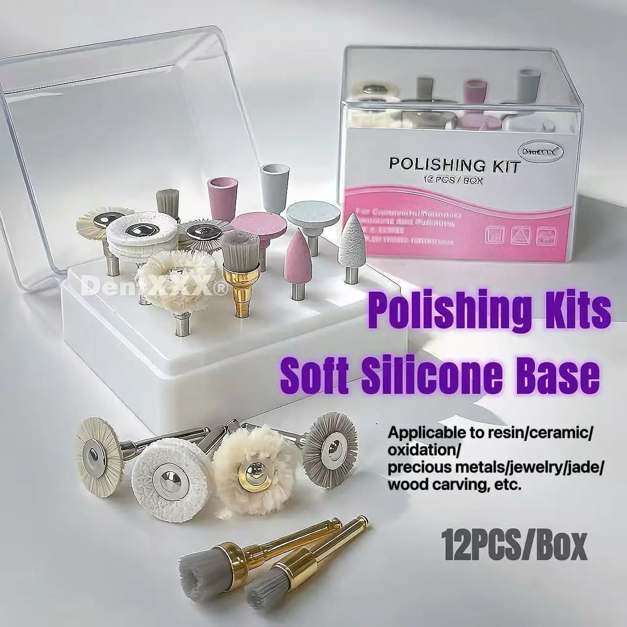 

BUY 5 GET 2 FREE Polishing Heads Set For covering the full process from scratch removal and surface smoothing High Gloss Results