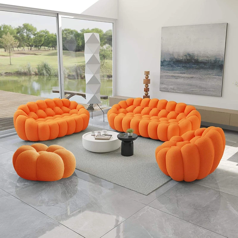 70D ultra-modern boneless sofa combined vacuum compression foam floor sofa furniture,