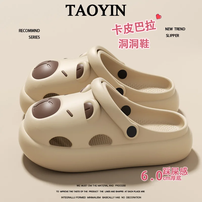 

Kapibala Cave Shoes 2025 New Summer Anti slip and Odor proof Outerwear Slippers