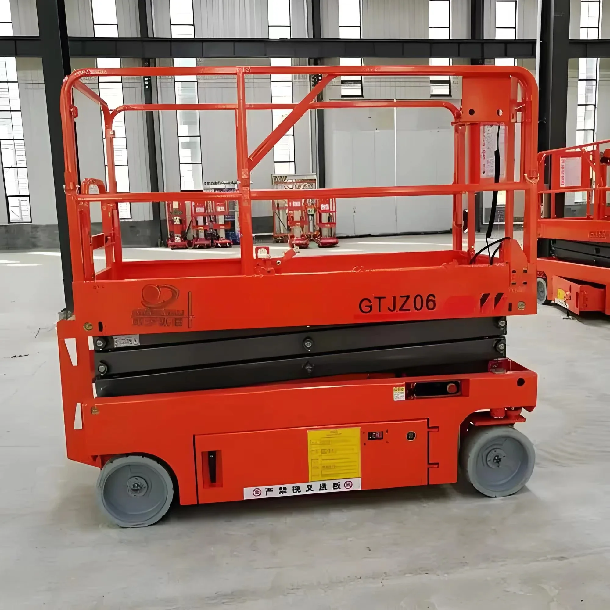 China 6m 8m 10m 12m Scissor Lift Portable Scissor Lift Elevator Movable Lifting Platform