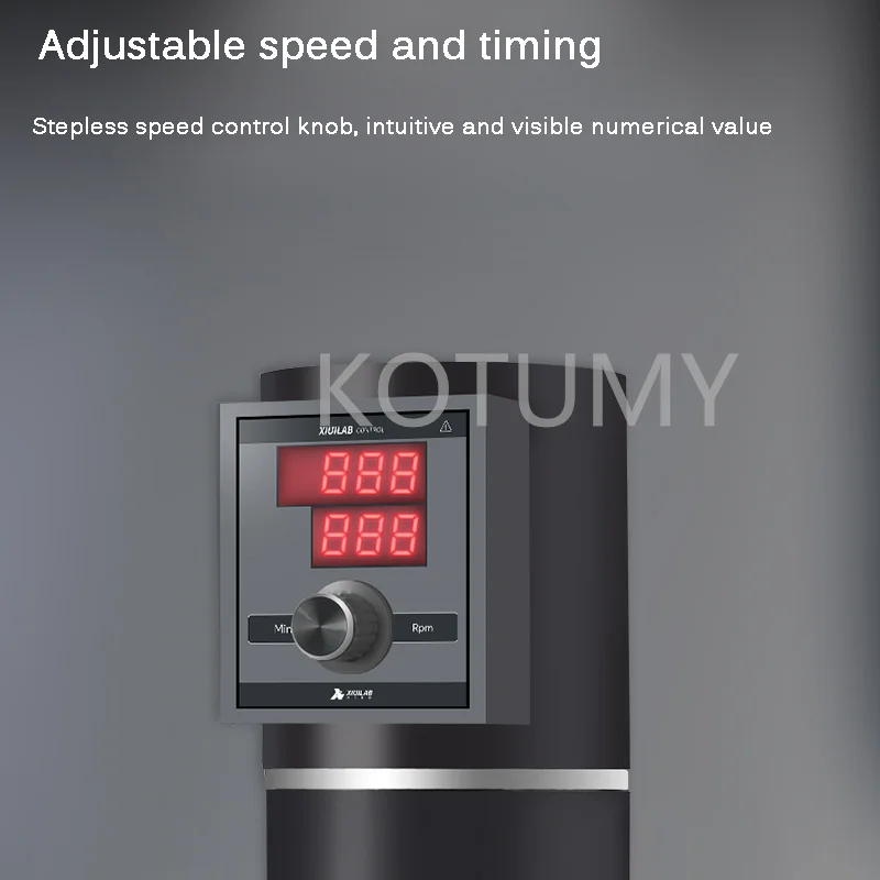 المتجر الرسمي خلاط مختبر محرك كهربائي شاشة ديجيتال محرك علوي قابل للتعديل ارتفاع معدات المختبرات 110 فولت إلى 220 فولت