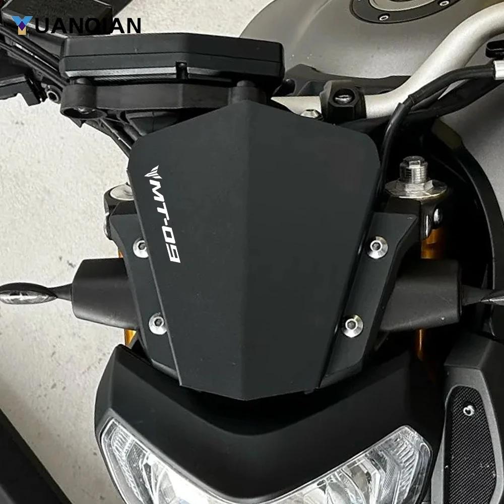 

MT09 FZ09 Motorcycles Accessories Windshield Windscreen Wind Deflectors For YAMAHA MT-09 FZ-09 2013 2014 2015 2016 MT 09 FZ 09
