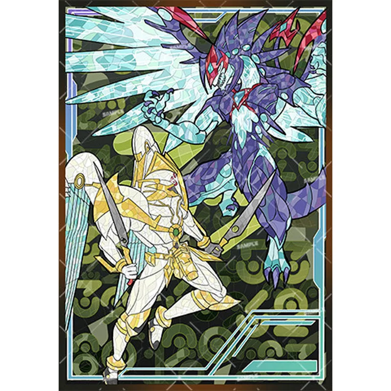 

50 шт. Yugioh Utopia и Galaxy-Eyes Photon Dragon Card Sleeves Yu-Gi-Oh! Защитный чехол со стеклянной вспышкой для коллекционных карточек TCG OCG