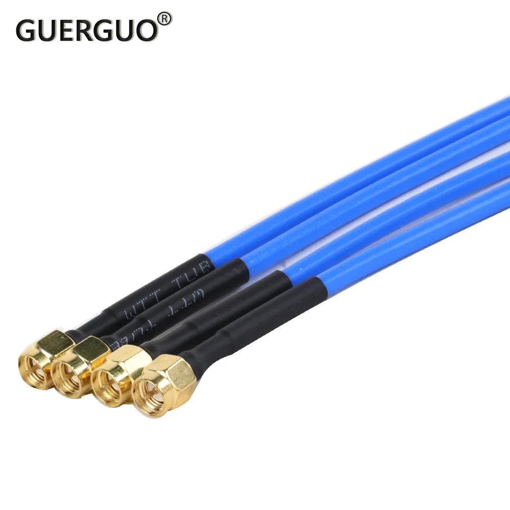 RG402 Cable Semi-Flexible SMA Type to SMA Male RF Adapter Cable RF Coaxial Pigtail Extension Cord Jumper 15CM 50CM 1M 2M 5M