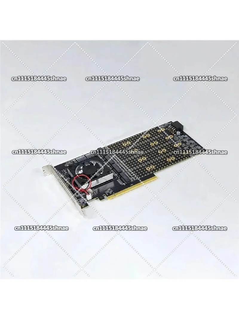 Drive Main Board Split, PLX8749 Chipset Pcle 3.0 To. 2 8-Disk Expansion Card 8. 2 NVME Slots