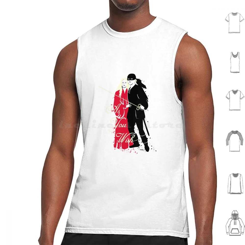 

As You Wish Tank Tops Vest Sleeveless The Princess Bride Princess Bride Movie Bride Inigo Montoya Princess 80s