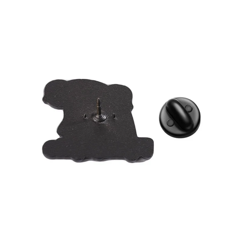 Spanische Comedy-TV-Flork-Meme-Emaille-Anstecknadel „Fíjate Fíjate Enamel Pin Tan Divino Se Me Chispoteó Flork Figure Brooch“ – Kleiderabzeichen, Schmuckgeschenke – Detail 3