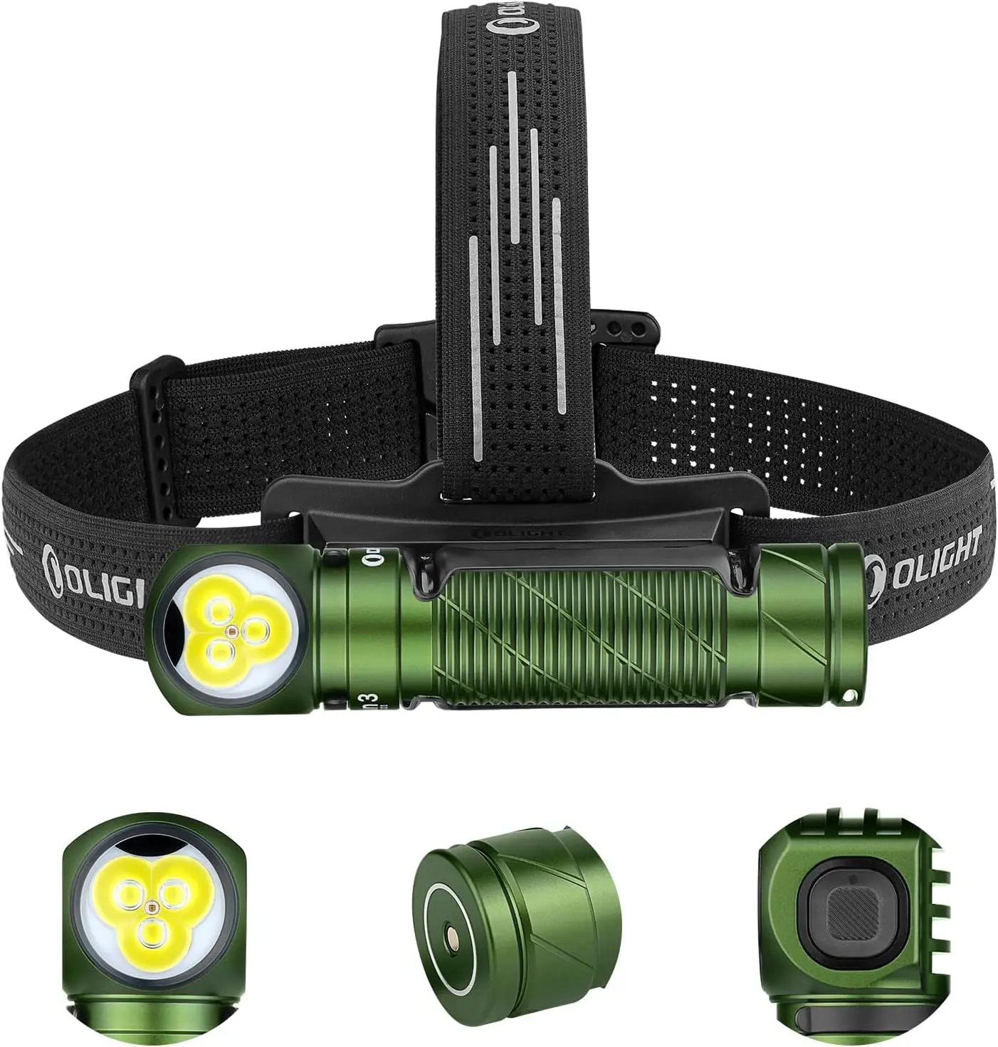 

Rechargeable 3000 Lumens LED Headlamp with Red Light, Waterproof for Camping Hiking Working