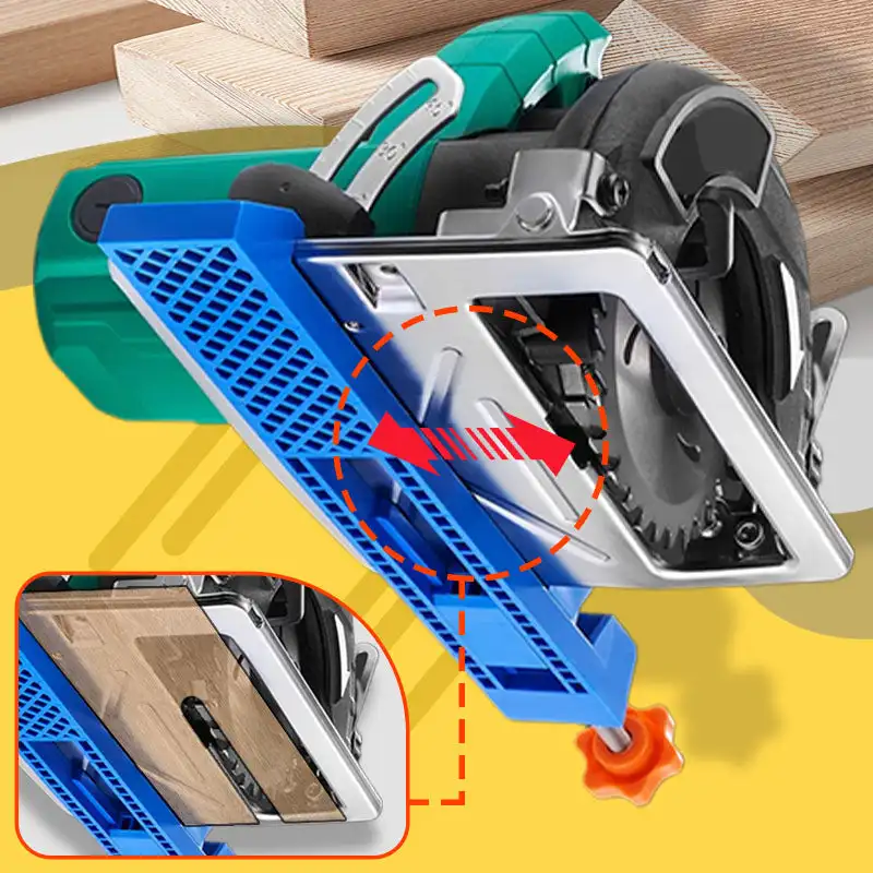 Portable Adjustable ABS Cutter Holder Positioning Fixing Clip Modified Cutting Board for 4-6” Cutting Machine Base Accessories