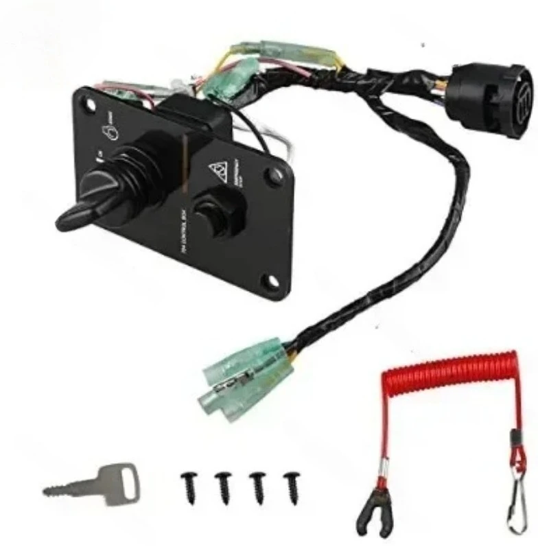 Suitable for YAMAHA Outboard Ignition Switch, Marine Start Key Panel 704-82570-08-00
