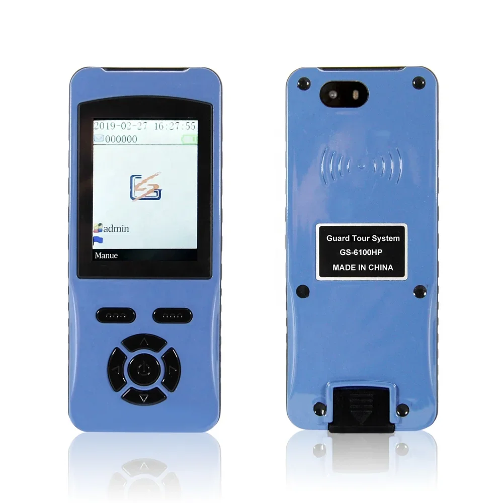 Tour Guard Patrol System RFID Reader to Taking Photo and USB Plug and Play Support Waterproof IP65 GS-6100HU