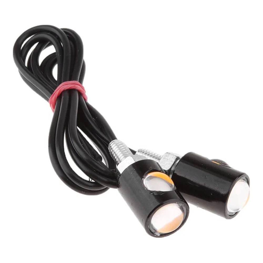 AB56-Turn Signal Light Amber For Motorcycles Turn Signal Light Motorcycle Turn Signal Light 12V Universal Indicator Light