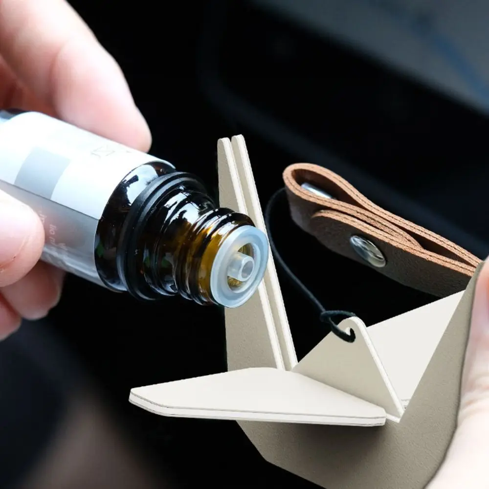 Paper Crane Perfume Pendant with Long-lasting Subtle Fragrance Orlane Air Freshener Green Sea Breeze Creative