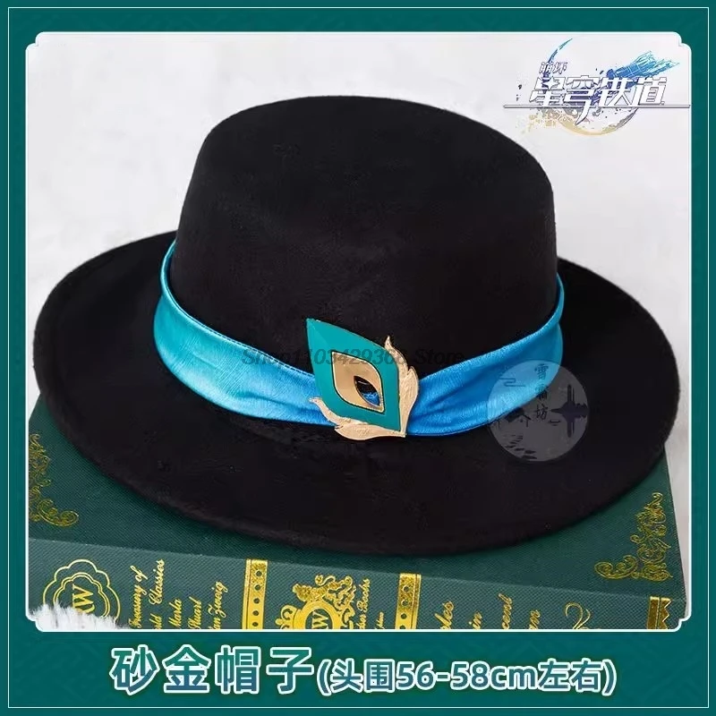 Honkai Star Rail Cosplay Game Cosplays Accessories Hats Woman Costumes Tattoo Stickers Disguise Man Adulto Aventurine Girls Use