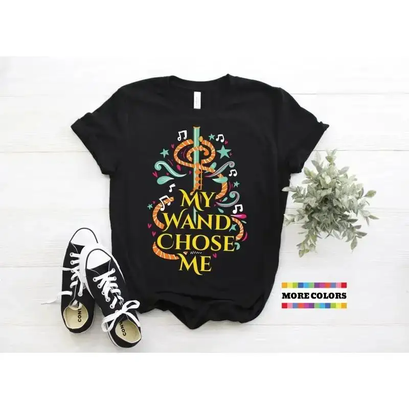 Retro Flute Music Lover T Shirt Cool Vintage Flutist Marching Band Musical Instruments Woodwind Orchestra Party Present