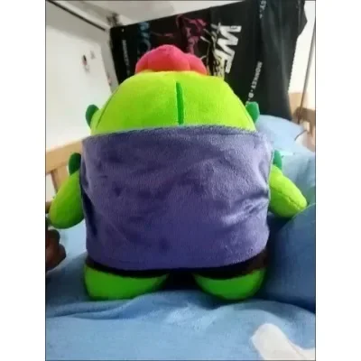 10cm-25cm Cartoon Cosplay Brawler Spike Plush Toy Cotton Pillow Dolls Cute Game Character Game Peripherals