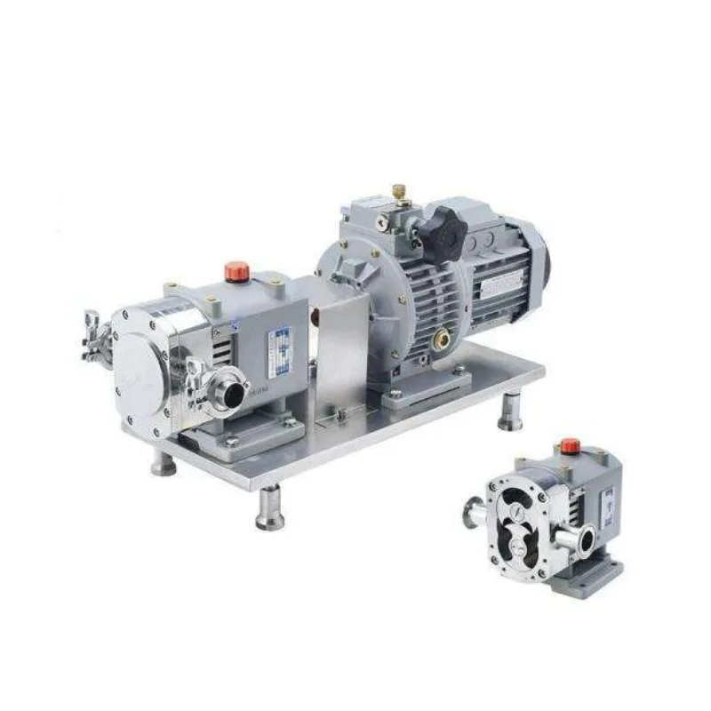 

Sanitary Dairy Beverage Liquid Food Transfer Rotor Pump