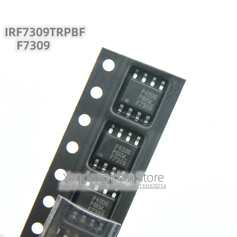 10pcs/lot IRF7309TRPBF IRF7309 F7309 SOP-8 package Original genuine MOS field-effect transistor