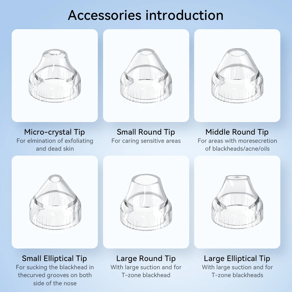 Vacuum Acne Cleaner Electric Blackhead Remover Black Head Removal Facial Deep Cleansing Pore Cleaner Machine Skin Care Tools