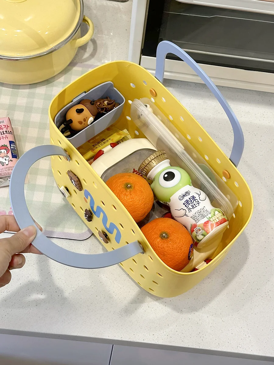 Portable Handbag Lunch Box Bag Cute Student Office Worker Meal Package Bag Mom Outing Dinner Bag Oil Resistant Rice Box Bag