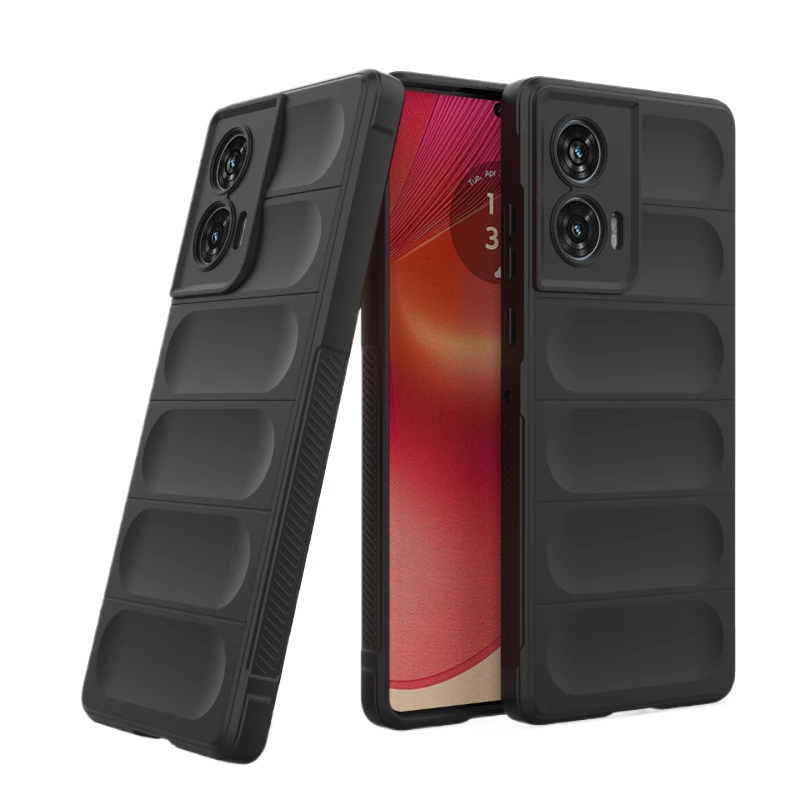 For Motorola MOTO Edge 50 Fusion 5G Back Cover Phone Case Soft Liquid Silicone Anti-fall Shockproof Protect Funda Coque Cases