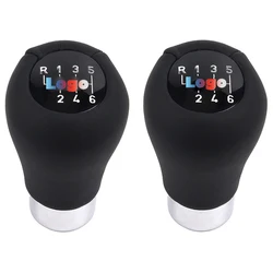 5/6 Speed Leather Car Gear Shift Knob for BMW 1 3 5 6 Series E30 E36 E39 E46 E60 E81 E82 E87 E90 E53 E84 E83 can custom logo