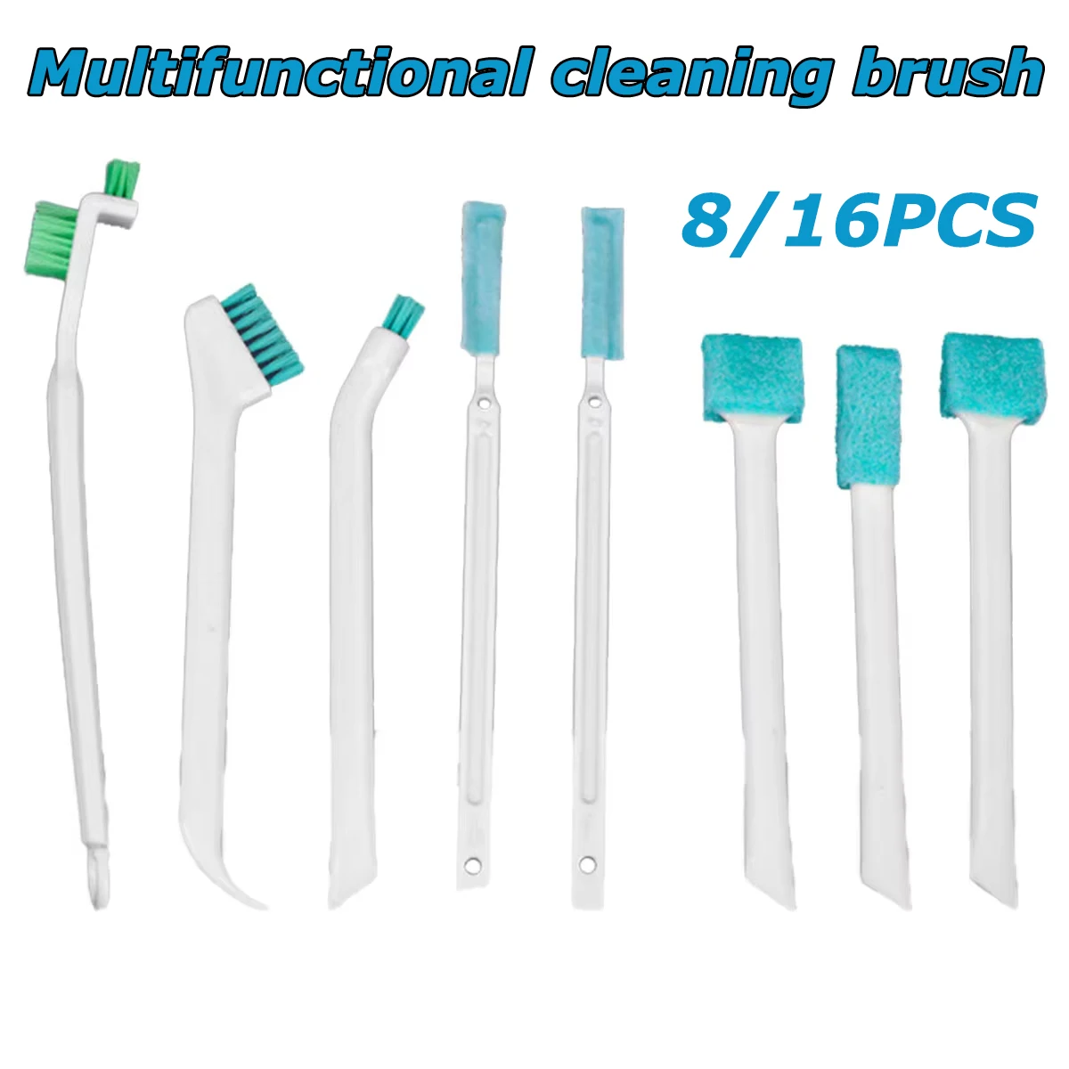 8/16Pcs Small Crevice Cleaning Brushes Household Cleaning Brush Set Deep Tile Joints Crevice Gap Cleaning Brush for Toilet Track