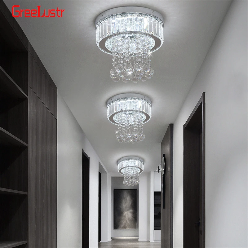 flush mount crystal chandelier lampada do teto regulavel luz pendente para o quarto sala de jantar sala de estar corredor moderno 01