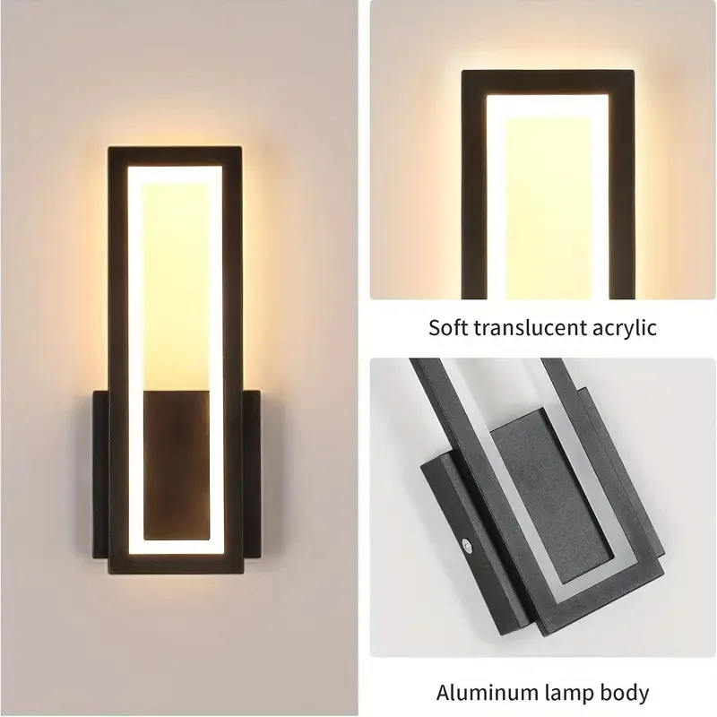 Wall lamp modern simple LED bedroom bedside lamp TV background wall aisle corridor  staircase entrance