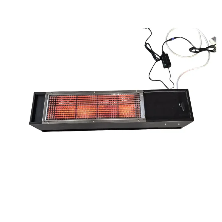 Customized Gas Saving Matte black Outdoor Patio Garden Warehouse Infrared Heater