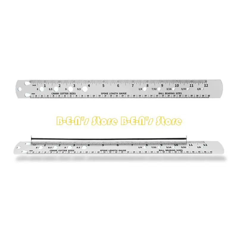 Y1AD Versatile Spoke Length Measurement Gauge Essential Tool for Bicycles Maintenance
