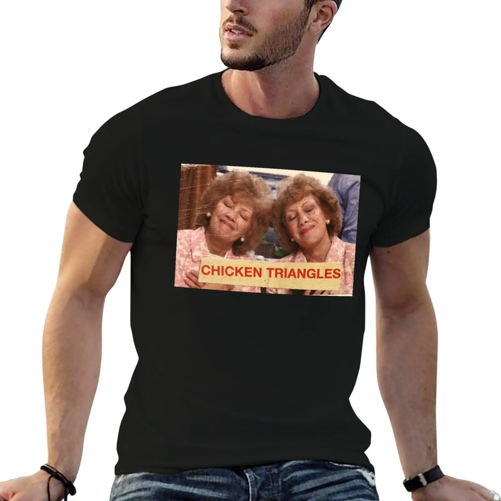 

Chicken Triangles T-Shirt t shirts for man pack white t shirt for man mens graphic t shirts T-shirt