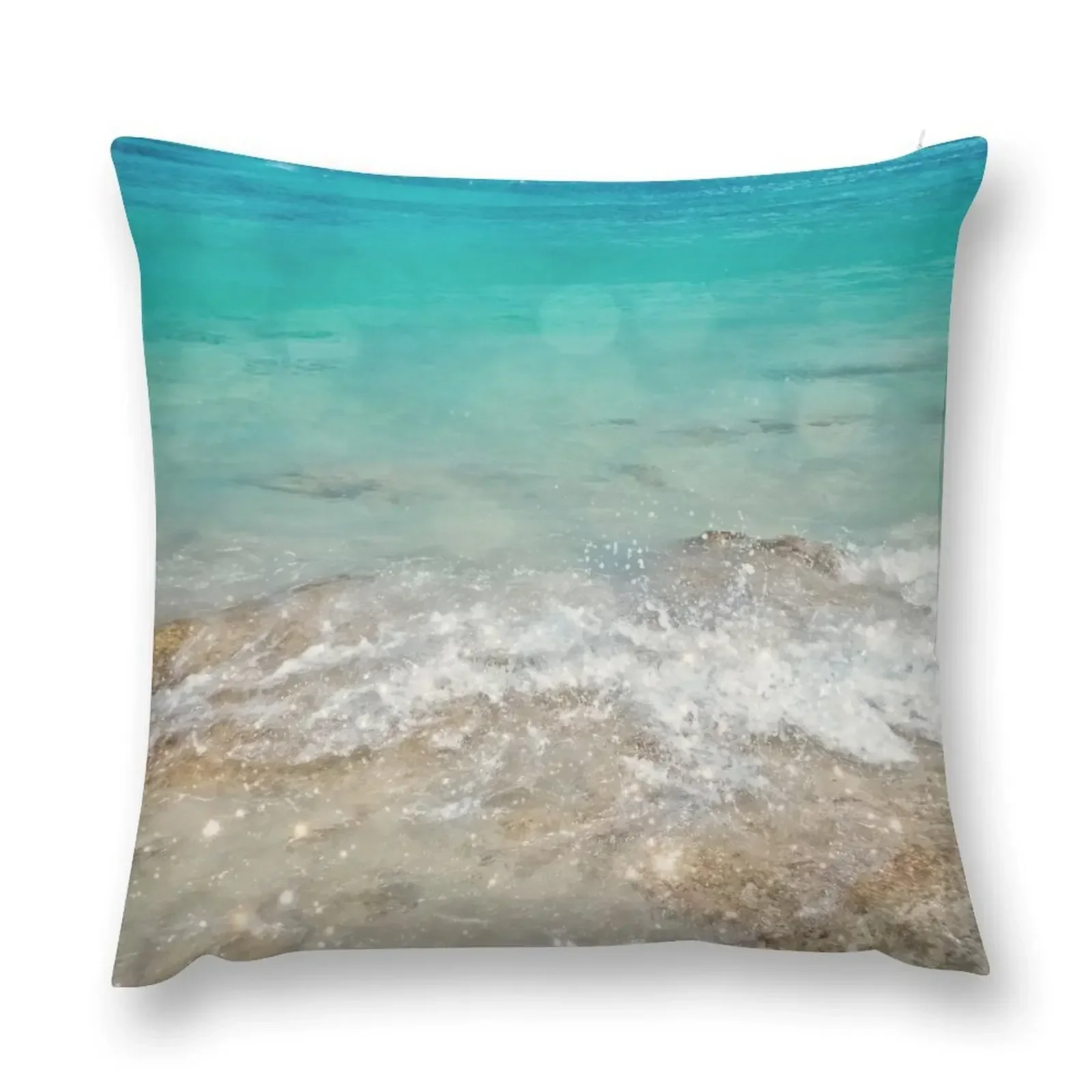 

Azure Throw Pillow Embroidered Cushion Cover Pillowcase Cushion pillow