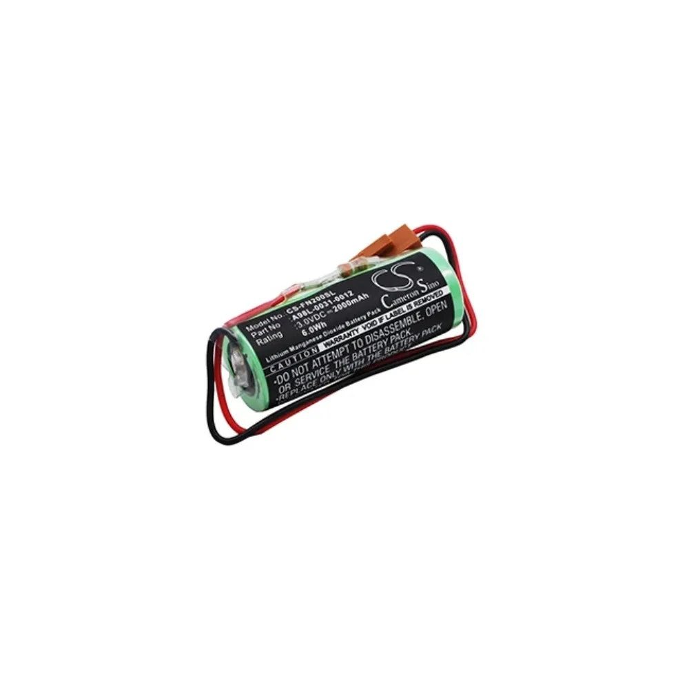 CameronSino  2000mAh Battery For Fanuc LX98L-0031-0012  FDK CR8-LHC  GE A02B-0200-K102  A98L-0031-0012  Le Blonde A98L00310012
