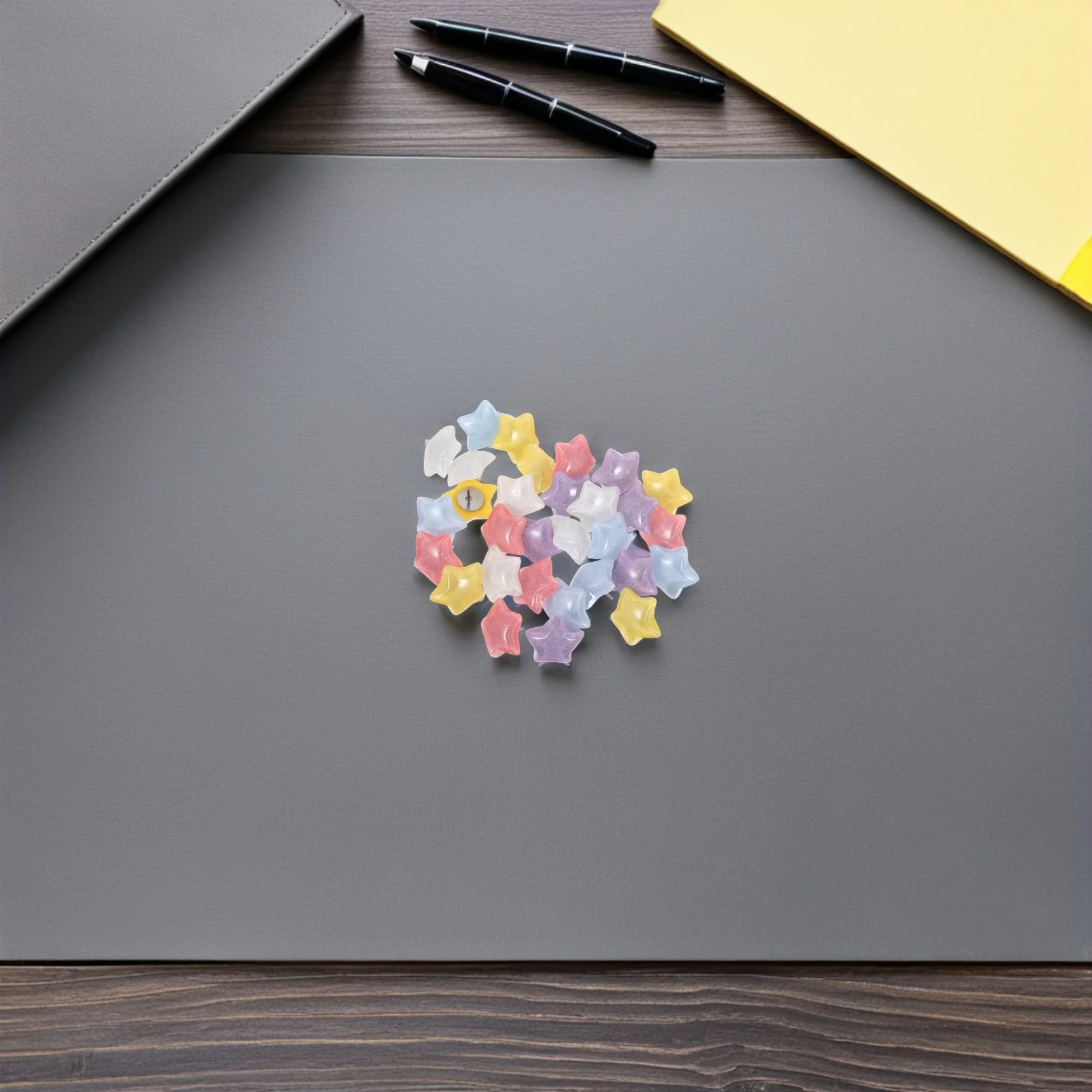 Kleurrijke Stervormige Kopspijkers 30 stks Diverse Push Pins voor Bulletin Board Wandkleden Kurk Display Kantoor Klas Gebruik