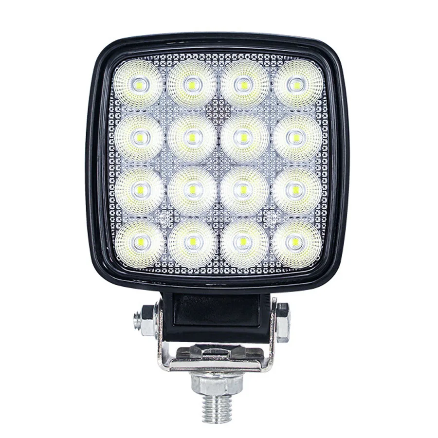 Super Bright LED Flood Work Driving Reverse Light For Truck Excavator Forklift Tractor Heavy Duty 12-80V DC