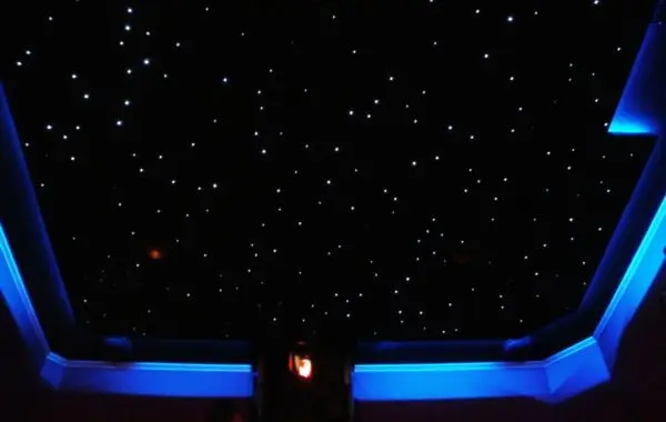 RGB Light Source Star Ceiling Panels, galaxy Effect Fiber Optic Star Ceiling with Shooting Star, Drop Shipping